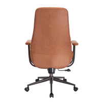 CLASS CHAIR DESK FABRIC CAMEL METAL GUNMETAL 71x64