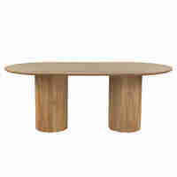 ORGANIC TABLE WOOD MANGO NATURAL IN