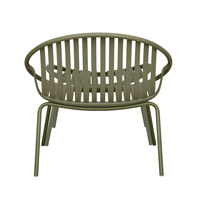 NADIN ARMCHAIR SET 2PCS PP OLIVE GREEN PRC