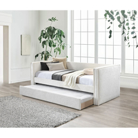 CALMO SOFA BED (FOR MATTRESS 90x195cm) FABRIC CREA