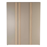 CAPPUCCINO WARDROBE 3DOORS CHIPBOARD WITH MELAMINE CARTA LATTE SONOMA 140x52x180 E1 PRC