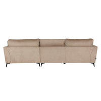 FOREVER SOFA CORNER RIGHT EASY CLEAN FABRIC CAMEL E1 EU