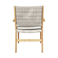 CAPRI CHAIR WOOD EUCALYPTUS WHITE GREY NATURAL 64,2x60xH88,5cm VN