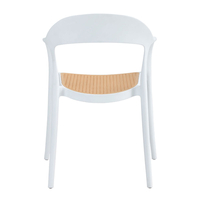 BISTROT CHAIR PP WHITE NATURAL PRC