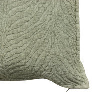 QUIT MINT B DECOR CUSHION COTTON VELVET MINT 50x50