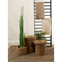 MAMBA CARPET JUTE NATURAL BLACK 200x300cm E1 IN