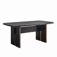 DARK TABLE MELAMINE BLACK OAK E1 TR