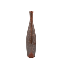 LEI VASE CERAMIC TERRACOTTA D12xH48cm PRC