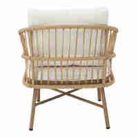 CAVE LOUNGE SET 1+2+1 ALUMINIUM NATURAL PRC