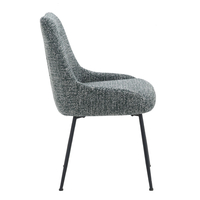 DON CHAIR FABRIC GREEN DARK GREEN LIGHT METAL BLACK E1 PRC