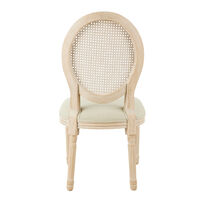 LUDOVIQUE CHAIR WOOD BIRCH /RUBBERWOOD SAND BEIGE RATTAN NATURAL PRC