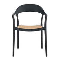 BISTROT CHAIR PP BLACK NATURAL PRC