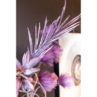 MAUVE 3 ARTIFICIAL FLOWER EVA FOAM PURPLE H125cm P