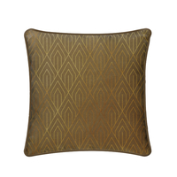 FAMA DECOR CUSHION VELVET CARAMEL GOLD 45x45cm PRC