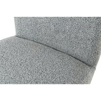 ARM CHAIR FABRIC GREY LIGHT METAL BLACK MAT E1 PRC