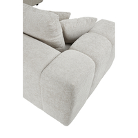 TOMOS SOFA CORNER LEFT EASY CLEAN FABRIC BEIGE E1 EU