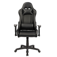 MAXIMUS CHAIR DESK FABRIC BLACK 68x63xH127cm PRC