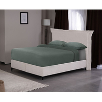 LONGWAVE BED WITH STORAGE (FOR MATTRESS 160x200cm) FABRIC OFF WHITE 06-900 E1 TR