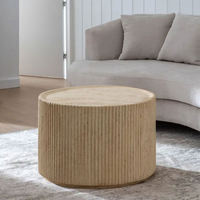 KION COFFEE TABLE MAGNESIUM OXIDE MgO BEIGE 67x67x