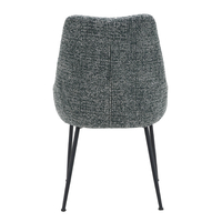 DON CHAIR FABRIC GREEN DARK GREEN LIGHT METAL BLACK E1 PRC