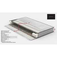 MON AMI MATTRESS 90x200cm GREY TR