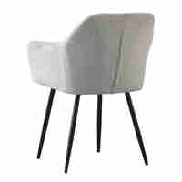 SAVVY CHAIR FABRIC PURO LIGHT METAL BLACK PRC