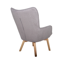 NAVONA ARMCHAIR FABRIC PURO WOOD NATURAL E1 PRC