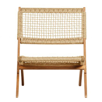 MESH CHAIR FOLDING HIGH DENSITY POLYETHYLENE NATURAL 78x60xH72,5cm VN