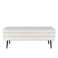 SLICES STOOL FABRIC WHITE BLACK E1 PRC