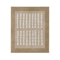 THE COLLECTIVE PAINTING DECORATIVE WITH FRAME 80x120x4 CANVAS BROWN BEIGE WOOD