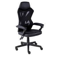 OUTRIDER GAMING CHAIR DESK FABRIC BLACK NYLON PP 50x74xH128cm PRC