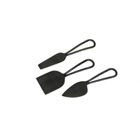 MATT SERVING SET STEEL BLACK 16,5x5xH0,5cm IN