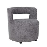 MONTI ARMCHAIR FABRIC GREY LIGHT PRC