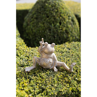 YOGA FROG 2 DECO FROG POLYRESIN GOLD 32,3x14,1xH20