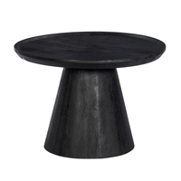 SOHO COFFEE TABLE WOOD MANGO BLACK 65x65xH45cm IN