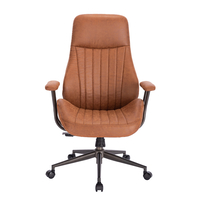 CLASS CHAIR DESK FABRIC CAMEL METAL GUNMETAL 71x64