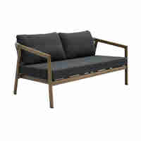 MADERA LOUNGE SET 1+2+1 ALUMINIUM NATURAL GREY PRC