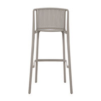 POLLY STOOL BAR PP GREY LIGHT 42x50x100.5 PRC