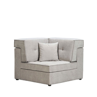 MEXICO CORNER EASY CLEAN FABRIC BEIGE E1 EU