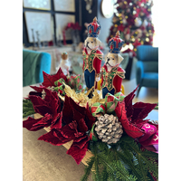 XMAS KARIUS LEAD SOLDIER POLYRESIN MULTICOLOR 13x1
