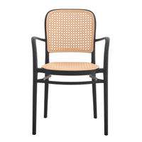 VIENNA CHAIR PP BLACK NATURAL PRC