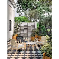 SALSA ARMCHAIR FABRIC BLACK 74,5x73xH75,8cm VN