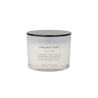 WELLNESS CANDLE SCENTED CANDLE GLASS WHITE BLACK D