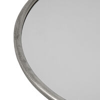 CLAIR MIRROR WALL ALUMINIUM SILVER 58x58x10cm IN