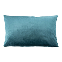PLISSE DECOR CUSHION VELVET PETROL 40x60cm PRC