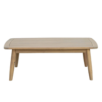 CORDA LOUNGE SET 1+2+1 WOOD ACACIA NATURAL WHITE V