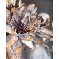 LITMUS ARTIFICIAL FLOWER EVA FOAM BLUE PINK H90cm