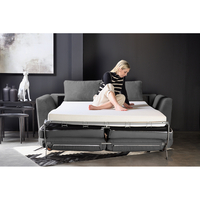COCOON SOFA BED 3SEAT EASY CLEAN FABRIC GREY E1 EU