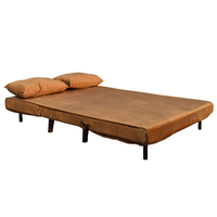 FALCON SOFA BED 2SEAT FOLDING FABRIC CAMEL E1 PRC