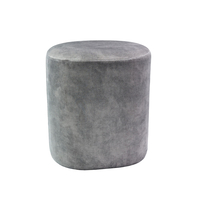 PACKMAN STOOL FABRIC GREY SILVER E1 PRC